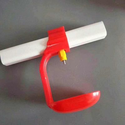 25mm Kare Tüp Kanatlı İçme Hattı Plastik PVC Tavuk Su Borusu