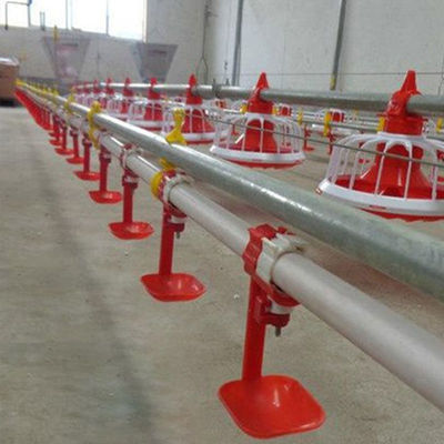 380v Tavuk Çiftliği Ekipmanları 3 pan/3m Otomatik Tava Besleme Sistemi