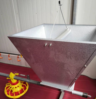 Tavukçuluk Otomatik Tavuk Besleme Tavası Sistemi Broiler Damızlık Besleme Hattı