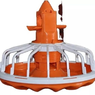 Dia 45mm Kanatlı Tarım Makinesi Besleme Borusu Piliç Ürünleri İçin Galvanizli Çelik
