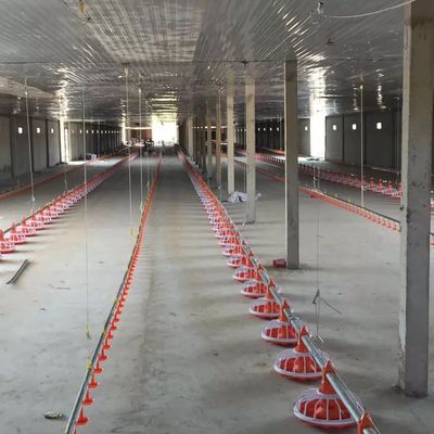 Kat Broiler Besleme için 380V 50hz 3 Fazlı Kanatlı Çiftliği Ekipmanları