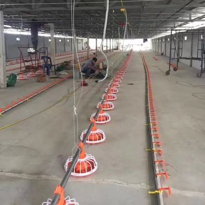 14 ızgara Broiler Farm Equipment 3 pan/3m Broiler Tavukçuluk Ekipmanı